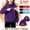 A18 Purple, variant on Heated Jacket for Kids No Battery Included Thermal Heating Fleece Coat for Boys and Girls Full Zip Washable Warm Winter Outerwear with 3 Heating Levels for Outdoor Sports