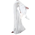 thumbnail image 3 of LINMOUA Women Fall Winter Gothic Retro Solid Long Sleeve Ball Gowns Maxi Dress, 3 of 6