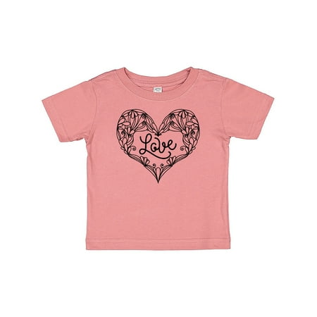 

Inktastic Valentine s Day Love Decorated Heart Gift Baby Boy or Baby Girl T-Shirt