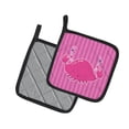 thumbnail image 2 of Caroline's Treasures Pink Crab Pair of Pot Holders, 2 of 3
