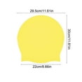 thumbnail image 2 of Oversized Silicone Swim Cap for Men and Women - High Elasticity Waterproof Hair Care Cover for Large Heads, Long Hair, and Thick Hair Volume, Suitable for Swimming, Beach, and Water Sports, 2 of 5