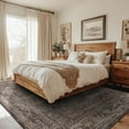 thumbnail image 3 of 6x9 ft Boho Area Rug – Machine Washable Indoor Carpet with Non-Slip Backing, Low Pile Rug for Bedroom, Living Room or Dining Room, 3 of 5