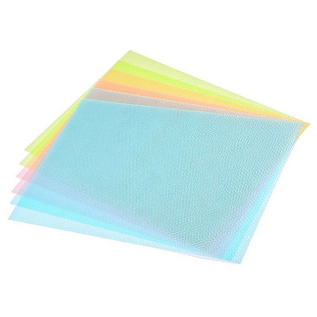 tredstone 8 Pieces Refrigerator Liners Waterproof Fridge Shelf Pad Cabinet Non Slide Cover Tablecloth Moisture Proof Mat