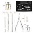 thumbnail image 5 of Sportuli 6X Ingrown Toenail Set Tools Kit Nail Treatment Foot Hands Pedicure Tools Fungus, 5 of 9