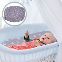 TAILTOSS 1Pcs Grey Polyester Changing Pad Cover for Durable Use