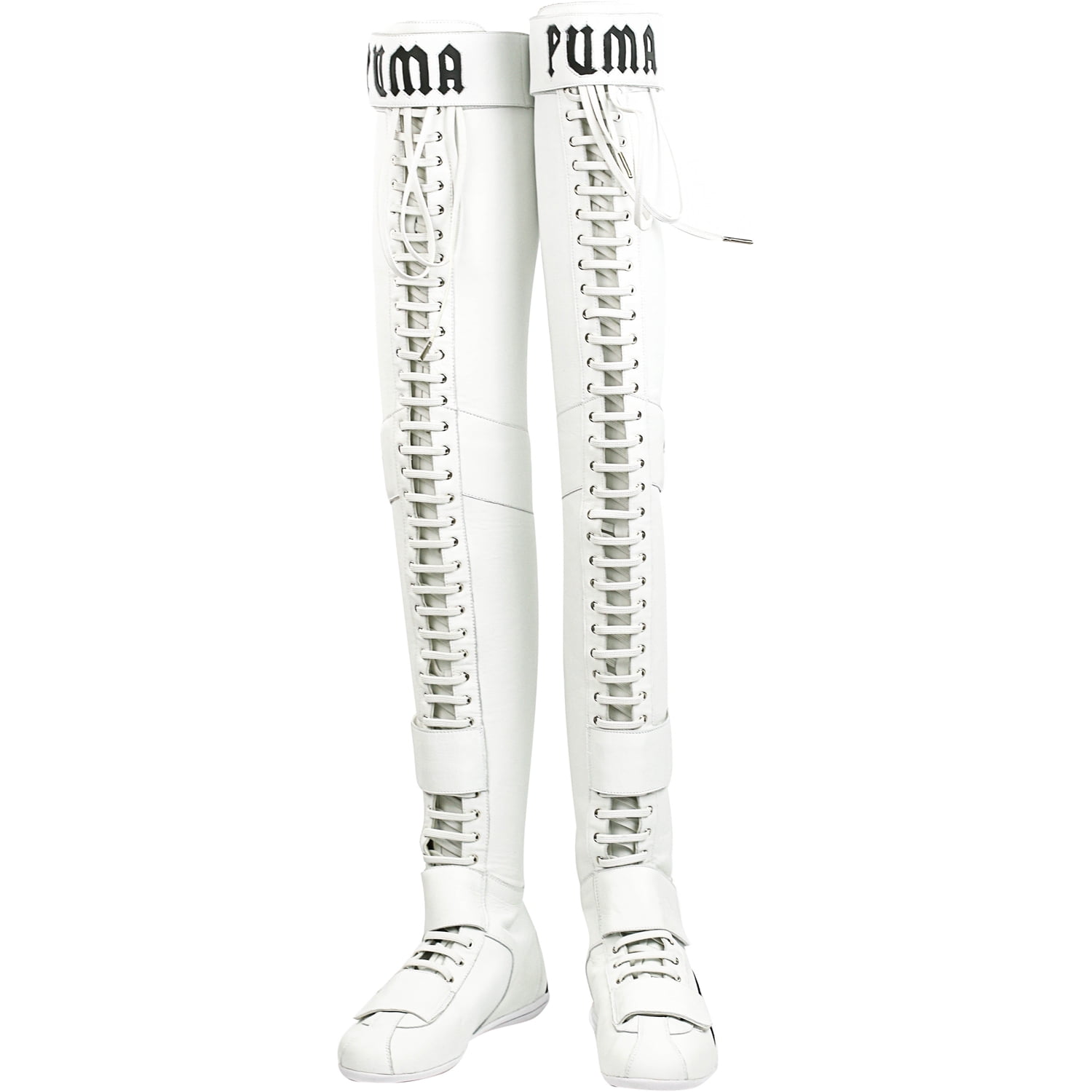 puma thigh high boots