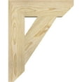 thumbnail image 3 of Ekena Millwork 4"W x 16"D x 20"H Traditional Slat Rough Sawn Bracket, Douglas Fir, 3 of 4
