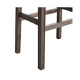 thumbnail image 4 of Alaterre Furniture Williston Backless Bar Height Wood Stool, Dark Brown, 4 of 7