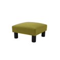 thumbnail image 1 of Jules Tabouret Carré d'Accent Ottoman Vert Mousse, 1 of 8