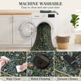 thumbnail image 4 of Moynesa Vintage Bird 5'x7' Area Rugs for Living Room, Green Botanical Floral Washable Rugs for Bedroom, Non-Slip Soft Dining Room Rug Stain Resistant Accent Carpet for Under Table Apartment, 4 of 8