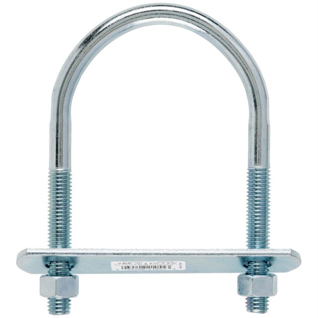 Bolt Hampton U-Bolt, 1/2 x 7,7 cm, acero zincado