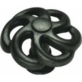 thumbnail image 1 of 1.5 In. Charleston Blacksmith Black Iron Cabinet Knob, 1 of 1