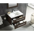 thumbnail image 2 of Anzzi 20 x 30 in. Conques Bathroom Vanity Set, Rich Brown, 2 of 9