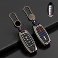 thumbnail image 1 of Car Key Fob Cover Case Protector Zinc Alloy Silicone Car Key Fob Case Cover For Nissan Altima Maxima For Infiniti, 1 of 9