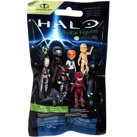 McFarlane Halo XBOX 360 Avatar Figures Series 2 Mystery Pack