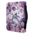 thumbnail image 3 of HELLHERO Hummingbird in Rose Garden Church Bible Bag for Women, Large Capacity Bible Cover with Durable for Bible Study Prayer Outdoor Study, 3 of 12
