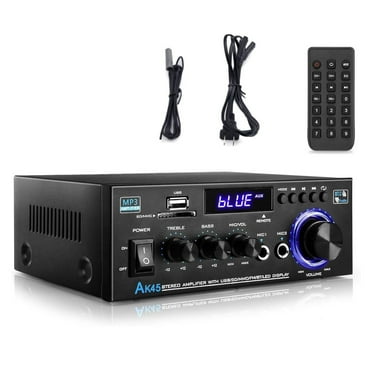 AK45 Audio Power Amplifier Receiver 300Wx2 Home Stereo 2 Channel Bluetooth HiFi TAPDRA Spare Part