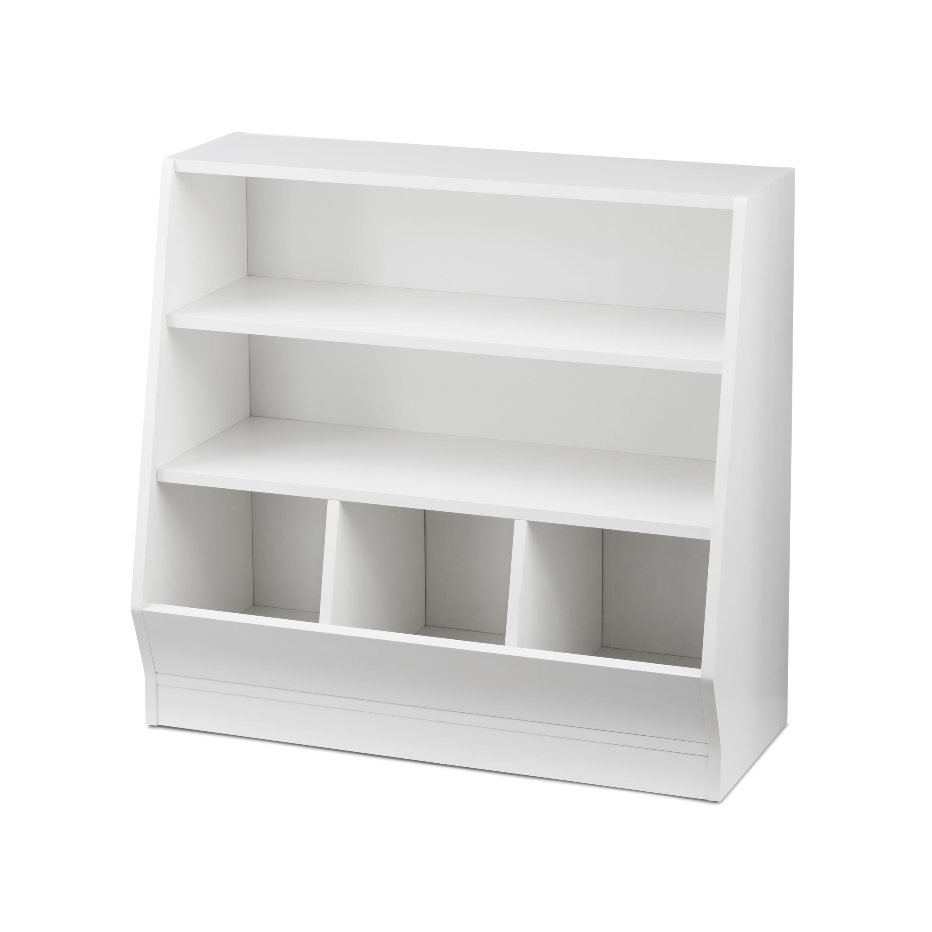 mainstays kids bin storage and bookcase