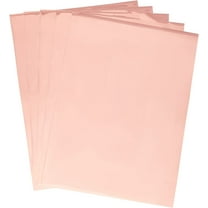 50 Sheets Reactive Foil 11.4x7.3in Rectangle Metallic Light Salmon Transfer Foil Paper for Laser Printer Laminator DIY Craft Embossing Scrapbooking Cards Leather DIY Decoration