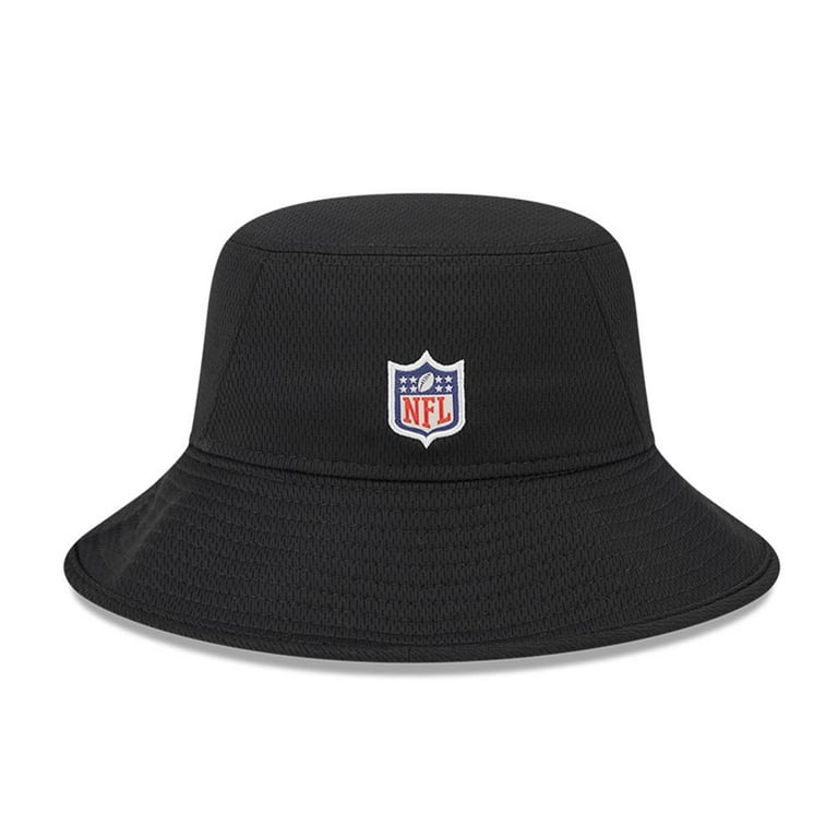 Men's New Era Black Pittsburgh Steelers 2023 NFL Training Camp Stretch Bucket  Hat 