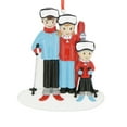 thumbnail image 6 of Personalized Family Christmas Ornament 2024 - Snow Winter Vacation Ski Family of 3 Home Decorations, 6 of 10