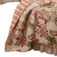 thumbnail image 4 of Juego de cama Benzara BM14961 con estampado de mariposas queen, 3 piezas, 4 of 5