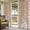 Pink Brown, variant on Outdoor Curtains for Patio Waterproof, Easter Outdoor Privacy Panels Grommet, Spring Rabbit Botanical Flowers Eggs Plaid Blackout Outside Curtains for Porch/Cabana/Pergola/Gazebo 54"x95", 2 Panels