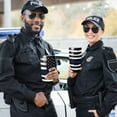 thumbnail image 5 of Police Academy Graduation Gifts, Police Gifts for Men Dad,20 oz Police American Flag Blue LineStainless Steel Dad Travel Tumbler Cup Mugs, 5 of 6