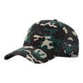 thumbnail image 1 of TOPTIE Quick Dry Trucker Cap 5 Panel Waterproof Snapback Mid Profile Polyester Baseball Cap-Green Camo, 1 of 8