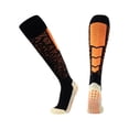 thumbnail image 3 of Calcetines atléticos de fútbol hasta la calcetines de tubo largo calcetines de fútbol para ciclismo Negro y naranja Yuyangstore Calcetines deportivos, 3 of 8
