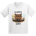 thumbnail image 3 of Inktastic Happy Groundhog Day Cute Youth T-Shirt, 3 of 5
