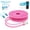 Pink, variant on Portable Clothesline for Outdoor & Home 10/16/26/32 ft Wind-Resistant Non-Slip Fence Style Drying Rope with Hooks, No Drill Nylon for Indoor Outdoor Travel Camping (Pink, 8 M/26ft)
