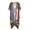 American Flag Deer Pattern, variant on The Image of the British Flag Bathing Suit Cover Up High Quality Fabrics Fashion Free Size Women's Beach Coverups Kimono Cardigan for Womens