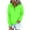 Mint Green, variant on FNFYFH Womens Button Down Hoodies Drawstring Solid Color Hooded Sweatshirt Long Sleeve Half Button Pullover Tops with Pocket