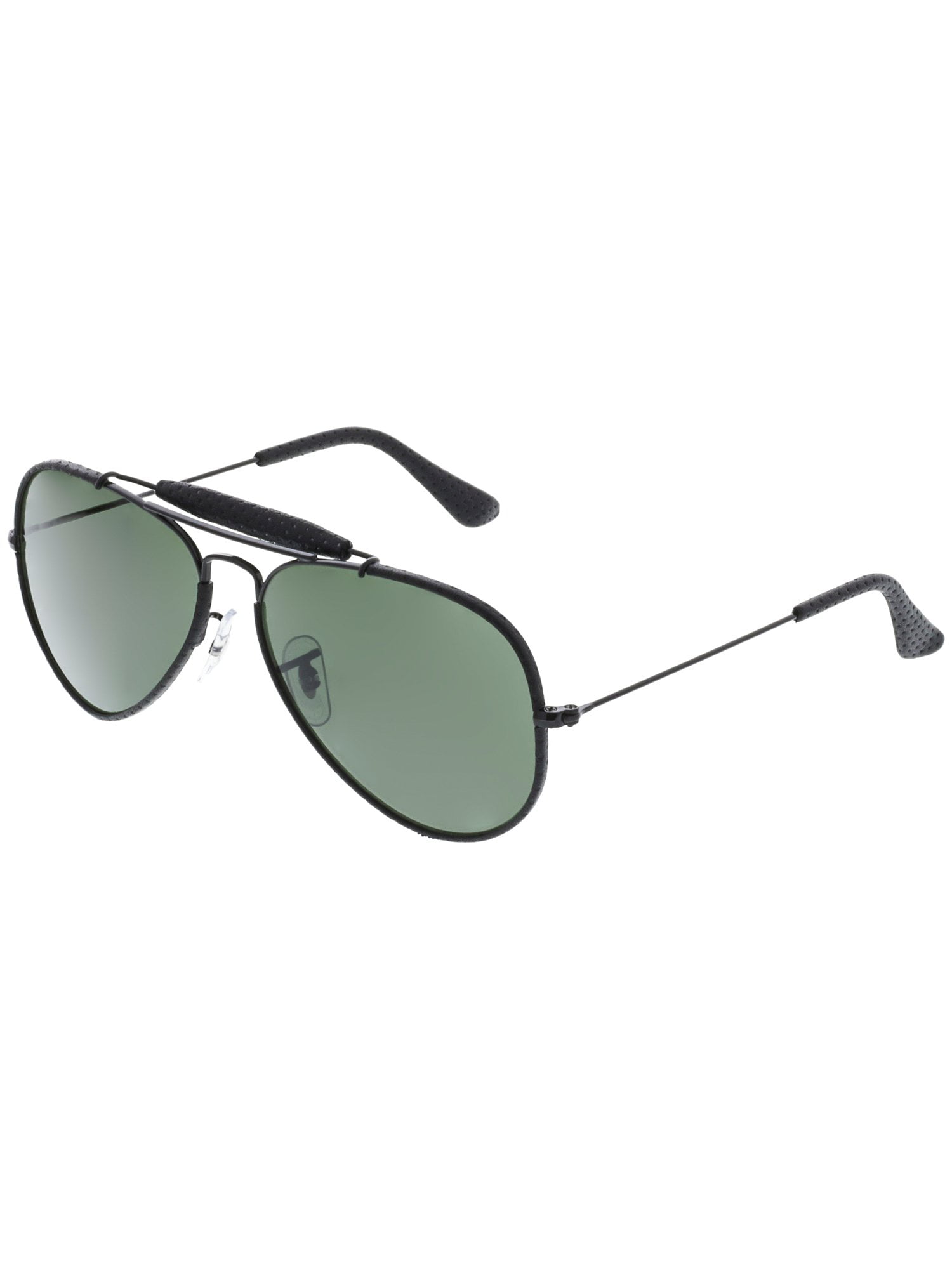 Ray-Ban Men's Outdoorsman RB3422Q-9040-58 Black Aviator Sunglasses ...