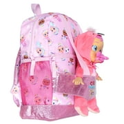 Cry Babies Magic Tears Characters Baby Doll Carrier Dual Compartment Backpack 12