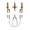 thumbnail image 2 of Moen M-Pact Two Handle Roman Tub Valve 10" Center 1/2" Cold Expansion Pex Crimp Ring Pex Connection, 2 of 2