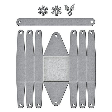 s6 108 floral picnic basket etched wafer thin dies spellbinders die