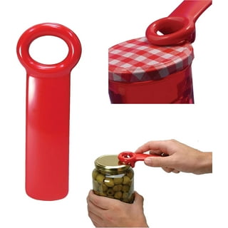 Brix Original Easy Jar Key Opener, Great for Kids and Arthritis and Carpal  Tunnel Sufferers, Red, 5.62-Inches 