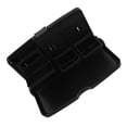 thumbnail image 4 of HONMEET Foldable Black Car Backseat Tray Table with Phone Holder Portable Seat Back Organizer for Travel and Kids, 4 of 6