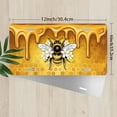 thumbnail image 2 of Bee on Honeycomb Funny Personalized License Plate Rust-proof Stainless Steel Metal License Plate Suitable For Men And Women 12.2" x 6.2", 2 of 6