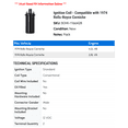 thumbnail image 2 of Ignition Coil - Compatible with 1974 Rolls-Royce Corniche - Spectra Premium, 2 of 2