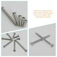 thumbnail image 4 of Shisuyan 300 Pcs Vis en Acier Inoxydable Tête Plate Vis Assorties Rainure Croisée Vis Auto-Taraufantes, 4 of 8