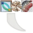 thumbnail image 4 of Plantilla de colcha de curva rápida DIY Corte Patchwork Arte Acolchado 6.5x5.1 pulgadas, 4 of 9
