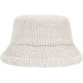 thumbnail image 4 of CoCopeaunts Plain Bucket Hats for Women Lamb Plush Soft Warm Fisherman Hat Winter Solid Color Casual Lady Outdoor Bucket Cap, 4 of 8