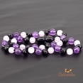 thumbnail image 7 of Amberalia knotted Baltic Amber Necklace with Amethyst, GIA Certificated - for natural remedies - Boost immune System - Cherry-Quartz-Amethyst 12.5”, 7 of 7