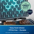 thumbnail image 6 of Oster DiamondForce 2-in-1 Grill with Interchangeable Grill & Waffle Plates, 6 of 6