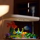 thumbnail image 1 of Bloques de construcción creativos de bricolaje con mundo submarino, humidificador, arreglos florales, rompecabezas, ensamblaje de bloques de construcción, decoración de escritorio, 1 of 3