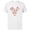 White, variant on Mickey Mouse Icon Halloween Dad - Short Sleeve Cotton T-Shirt for Adults - Customized-Black