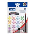 thumbnail image 1 of Set de 10 Rotuladores Punta Pincel 4Mm Milan Multicolor, 1 of 8